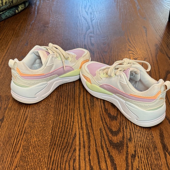 Puma Women's Athletic Shoes - Pastel Pink, Green, and Orange - Picture 5 of 6